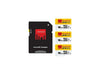 Strontium 16GB Nitro MicroSD 3 Pack & SD Adapter