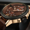 2016 NAVIFORCE Brand Analog Quartz Watch Men Waterproof Fashion Casual Sports Watches Man Leather Wristwatches Relogio Masculino
