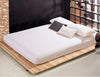 Wholesale solid color sheets fitted bed sheet elastic mattress cover bed linen bedspread polyester cotton single twin full queen