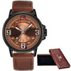 2016 NAVIFORCE Brand Analog Quartz Watch Men Waterproof Fashion Casual Sports Watches Man Leather Wristwatches Relogio Masculino