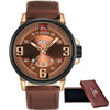 2016 NAVIFORCE Brand Analog Quartz Watch Men Waterproof Fashion Casual Sports Watches Man Leather Wristwatches Relogio Masculino