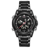 NAVIFORCE Sport Clock Men's Quartz Wrist Watch Military Watch For Men Full Steel Men Watch Relogio masculino Reloj Hombre 2016