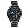 NAVIFORCE Sport Clock Men's Quartz Wrist Watch Military Watch For Men Full Steel Men Watch Relogio masculino Reloj Hombre 2016