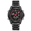 NAVIFORCE Sport Clock Men's Quartz Wrist Watch Military Watch For Men Full Steel Men Watch Relogio masculino Reloj Hombre 2016