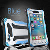 IP68 R-JUST Waterproof Anti Dust Frost Diving Aluminum Metal Metal Gorilla Glass Case for iPhone 6 6S /6 plus 6s Plus