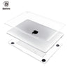 Baseus Laptop Case For Apple Macbook Pro Air 13 12 11 Retina A1465 A1534 A1466 A1245 A1278 Clear Crystal Full Body Cover Case