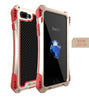 Shockproof Dustproof Carbon Fiber Gorilla Tempered Glass Aluminum Metal Armor Case For iphone 7 6S 6 Plus 5 5S SE Cover Shell