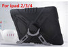 Brand Hybrid Armor Waterproof Shockproof Dustproof Kids Safe Stand Case Cover For ipad mini 1/2/3 Retina ipad 2 3 4 Air Shell