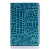 Fineshow Crocodile Leather Tablet Case for iPad 4 3 2 / Wake up Sleep Smart Cover Flip Case with Holder Stand Fashion Capa
