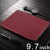 Baseus Magnetic Flip Leather Case For iPad 9.7inch Smart Sleep PU Cover For 2017 New iPad Fold Stand Protective Shell Coque Case