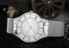 Men's Watches Stainless Steel Band Mesh Analog Quartz Wristwatch Ultra Thin Dial Luxury Watch Men clock male reloj hombre