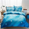 2017 3D Bedding Sets Universe Outer Space Blue Galaxy New 4/3pcs Quilt Duvet Cover Bed Sheet Sell Pillowcase Twin Queen XK003