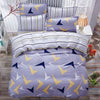 2016 New Drop Ship Bedding Set Twin/Full/Queen Size Duvet Cover Set Classic Black and White Bed Sheet Sets Home Textile