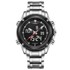2017 Luxury Brand Men Military Sports Watches Men's Quartz LED Hour Analog Clock Male Full Steel Wrist Watch Relogio Masculino