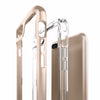Red Phone Case for iphone 7 Transparent Luxury Anti-knock Waterproof PC & TPU 2 in 1 Phone Cover Protector for iphone 6/ 7 Plus