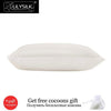 Lilysilk Mulberry Silk Cotton Pillowcase With Hidden Zippe Terse Pillow Cover With Cotton Underside King Queen Standard