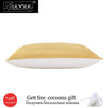 Lilysilk Mulberry Silk Cotton Pillowcase With Hidden Zippe Terse Pillow Cover With Cotton Underside King Queen Standard