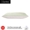 Lilysilk Mulberry Silk Cotton Pillowcase With Hidden Zippe Terse Pillow Cover With Cotton Underside King Queen Standard