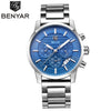Reloj Hombre 2017 BENYAR Fashion Chronograph Sport Mens Watches Top Brand Luxury Military Quartz Watch Clock Relogio Masculino