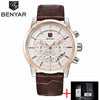 Reloj Hombre 2017 BENYAR Fashion Chronograph Sport Mens Watches Top Brand Luxury Military Quartz Watch Clock Relogio Masculino