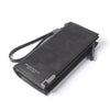BILLETERA High Capacity Fashion Women Wallets Long Dull Polish Retro PU Leather Wallet Clutch Coin Purse Ladies