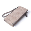 BILLETERA High Capacity Fashion Women Wallets Long Dull Polish Retro PU Leather Wallet Clutch Coin Purse Ladies