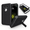 3 In 1 Full Body Protective Armor Case For LG G5 Cover 360 Degree Protection Fundas Shockproof Dustproof Coque With Kickstand