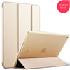 Luxury pu leather for ipad air2 kenke new smart cover Soft TPU Bumper Edge for iPad air 2 case tablet Sleep Wake up case