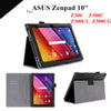 Zenpad 10 Magnet Leather Case For ASUS Zenpad 10 Z300C Z300CL Z300CG 10.1" Z301MFL Z301ML Tablet Case with card slot+protectors