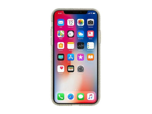 KSNY Flexible Glitter iPhone X - Rose Gold