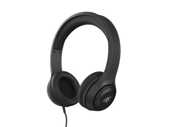 IFROGZ Aurora Wired Headphones with Mic -Black