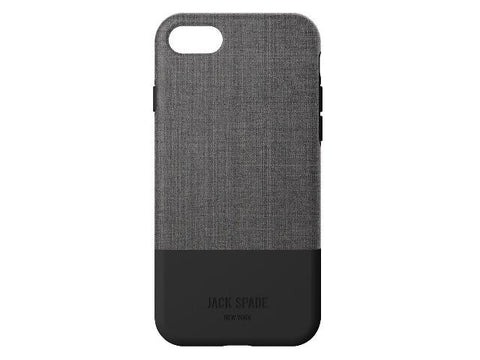 JACK SPADE Color-Block Case iPhone 7/8+ - Gray/Black