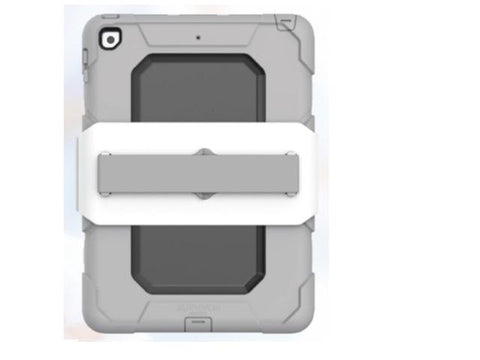 Survivor Medical - iPad 9.7 2017 with Handstrap (White/Grey)
