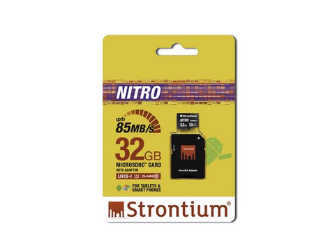 Strontium Nitro 32GB micro SD with Adapter ? 85MB/s U1 Class