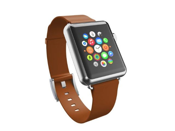 Incipio Premium Leather Apple Watch 1/2/3 38mm - Chestnut