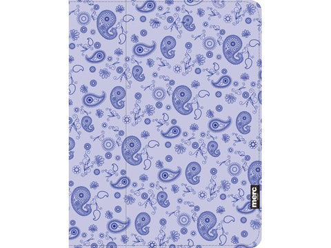 Merc iPad Air Hardshell Fabric Book Paisley - Purple