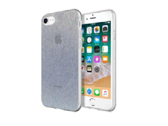 Incipio Design Series Clear Glitter -  iPhone 6/7/8  - Black