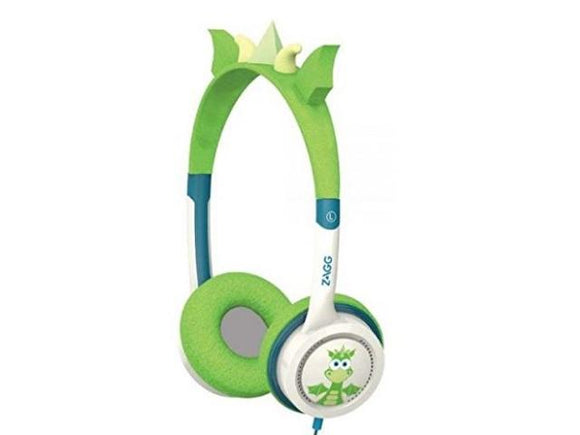 iFrogz Little Rockers Costume Kidsafe Headphones - Green Dra