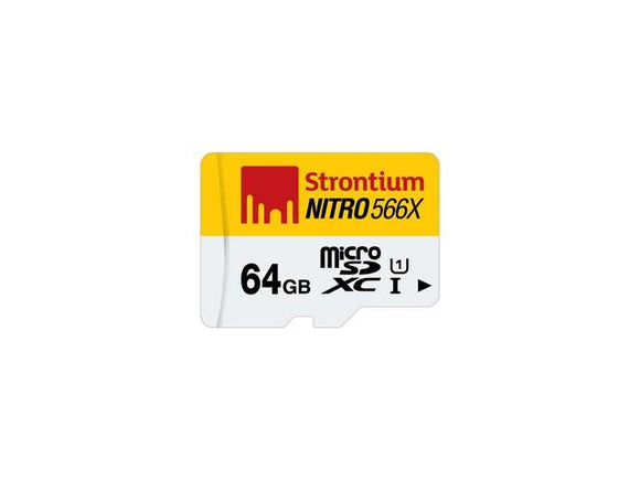 Strontium NITRO MicroSD Card only 64GB