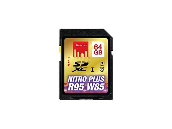 Strontium SD Nitro UHS-1 U3 (Support 4K) 64GB