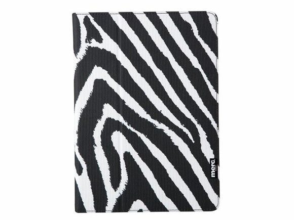 Merc iPad Air 2 Hardshell Fabric Book- Zebra