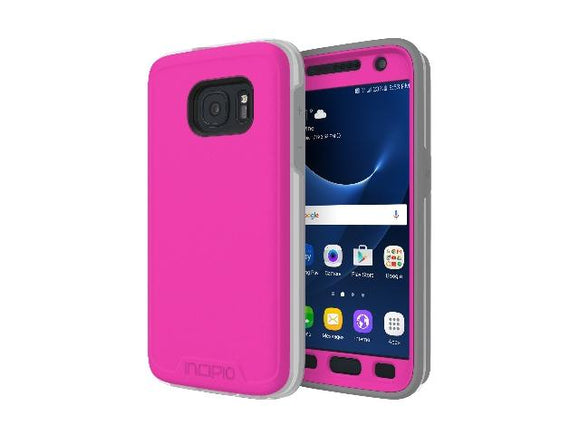 Incipio Performance Level 5 for Samsung GS7 - Pink/Gray