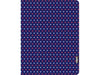 Merc iPad Air Hardshell Fabric Book Polkadot - Blue and Red