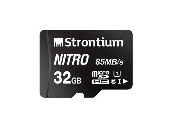 Strontium Nitro 32GB micro SD Single Pack ? 85MB/s U1 Class