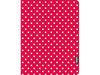 Merc iPad Air Hardshell Fabric Book Polkadot - Red