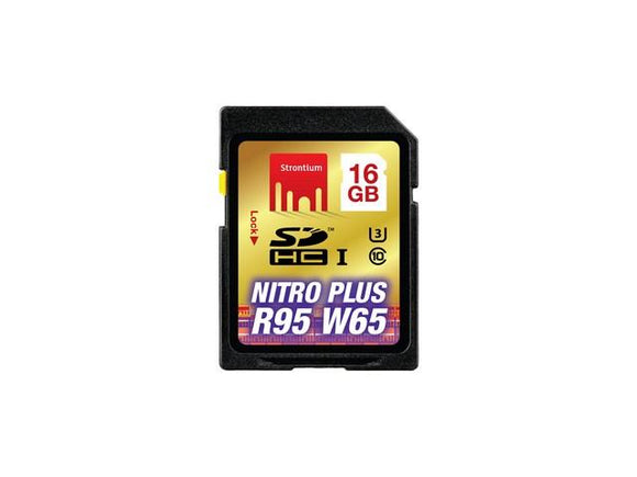 Strontium SD Nitro UHS-1 U3 (Support 4K) 16GB