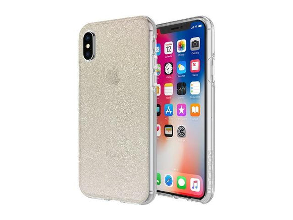 Incipio DS Clear Glitter - iPhone X - Gold