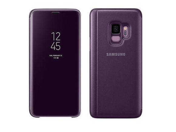 Samsung S9 Alcantara Cover - Black
