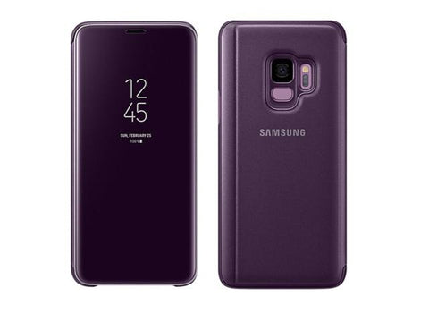 Samsung S9 Alcantara Cover - Black