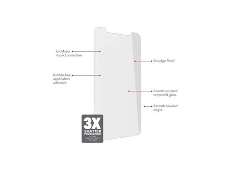 ZAGG InvisibleShield GlassPlus for iPhone X